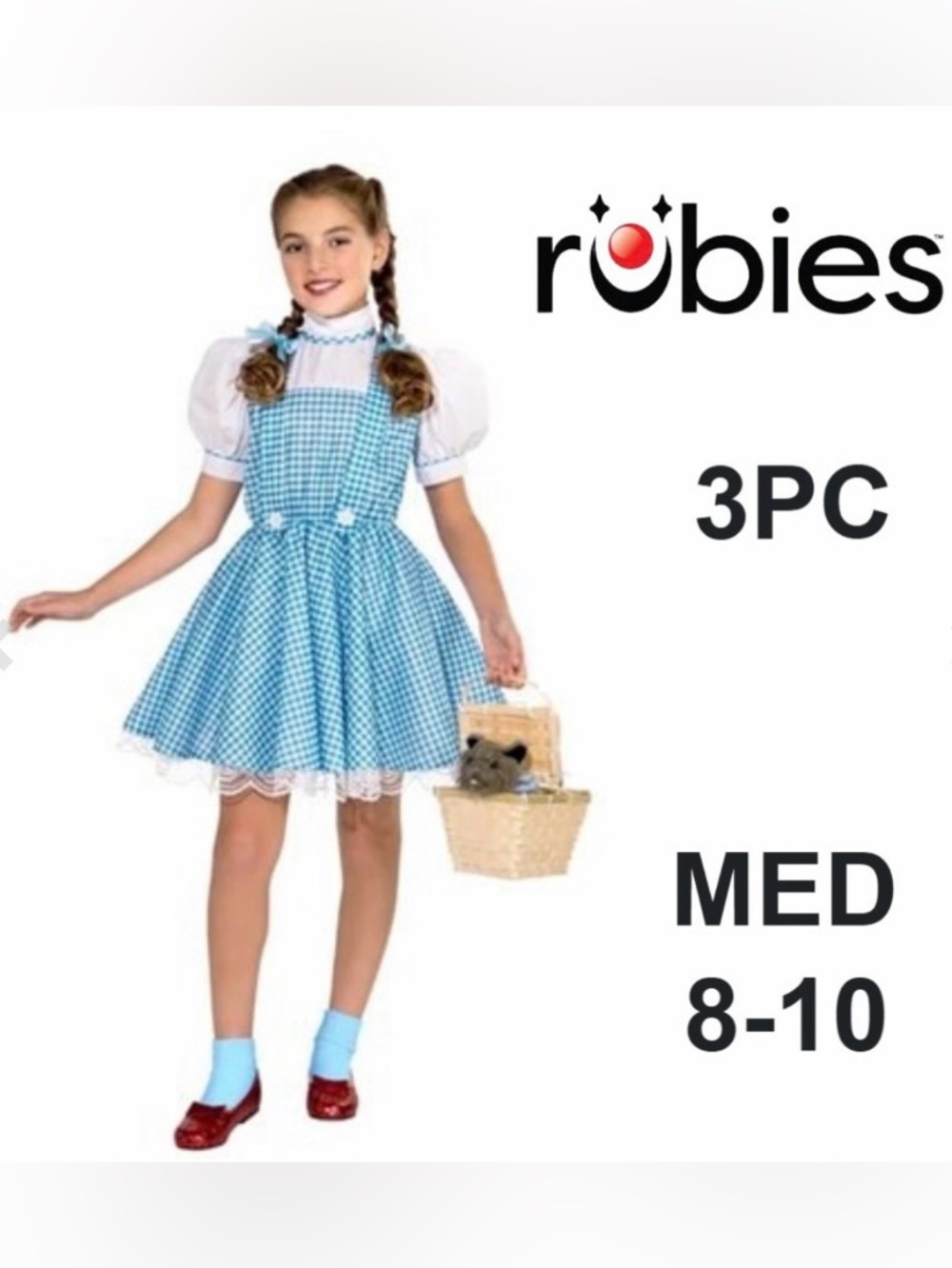 WIDARD OF OZ DOROTHY HALLOWEEN COSTUME